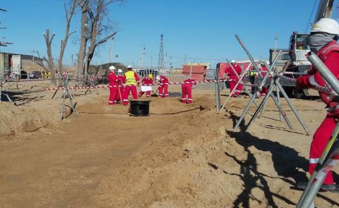 Potable water treatment plant area, Tengiz Field